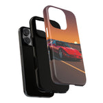 Red C4 ZR-1 King of the Hill Art Tough Phone Case