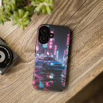 Skyline GT-R Tokyo Rain JDM Night Art Tough Phone Case