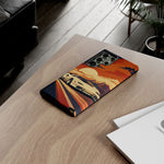 Retro Sunset Countach phone case | Sports car tough cover
