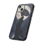 Geisha Parasol Moonlight Art Tough Phone Case