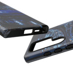 Skyline GT-R R34 Bayside Blue Tokyo Night Art Tough Phone Case
