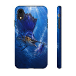 Sailfish Phone Case, Deep Sea Fishing Strike Tough Cover for Men
