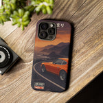 Datsun 240Z Classic JDM Sports Car Sunset Art Tough Phone Case