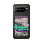 R32 Skyline GT-R Manga Style JDM Tough Phone Case Cover Gift
