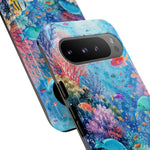 Underwater Coral Reef Phone Case | Colorful Tropical Fish Ocean Scene