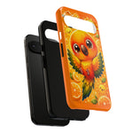 Sun Conure Kawaii Citrus Art Tough Phone Case