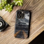 70 El Camino SS Phone Case, Black Classic Car Foggy Mountain Cover