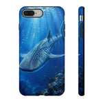 Whale Shark Phone Case, Sunlit Spotted Pattern Cover