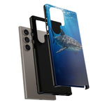 Tiger Shark Phone Case, Dappled Blue Water Tough Cover
