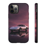 Soft White C3 Corvette Mauve Sky Phone Case