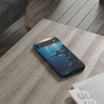 Cobia Reef Phone Case, Shaft of Light Ocean Fishing Tough Cover