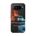 1969 Camaro Fire Ice Muscle Tough Phone Case Cover Gift Art