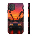 Fox Body Mustang Sunset Tough Phone Case - Palm Boulevard Poster