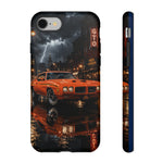 70 GTO Judge Phone Case, Rainy City Night Muscle Car Cover