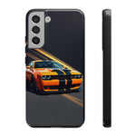 Challenger Widebody Orange Muscle Art Tough Phone Case