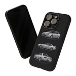 Silver Prelude Sports Coupe Tough Phone Case for JDM Fans