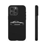 R34 Skyline GT-R White Silhouette Tough Phone Case Gift Art