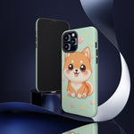 Shiba Inu Kawaii Chibi Smile Pet Dog Art Tough Phone Case