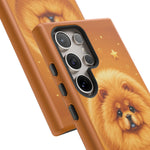 Chow Chow Kawaii Lion Mane Pet Dog Art Tough Phone Case