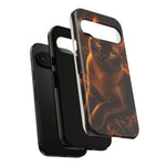 Burmese Golden Sable Portrait Art Tough Phone Case