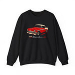 1956 Chevy Bel Air Crewneck Sweatshirt Classic Car Vintage Retro Gift