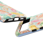 Watercolor Flip Flops pattern Tough Case | Beach Shells Phone Cover