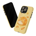 Orange Tabby Loaf Kawaii Chibi Pet Cat Art Tough Phone Case