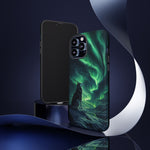 Husky Dog Aurora Watch Tough Phone Case
