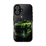 Camaro ZL1 Neon Green Muscle Car phone case | Tough Cover