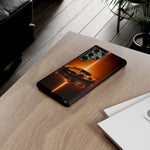 Z06 C8 Phone Case, Orange Racing Livery Studio Cover