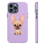 French Bulldog Bat Ears Kawaii Pet Dog Art Tough Phone Case