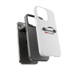 White C7 Z06 Phone Case for Chevy Vette Fans, Tough Cover