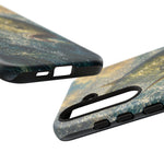 Jack Crevalle Strike Phone Case Saltwater Fishing Gift for Anglers