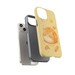 Orange Tabby Loaf Kawaii Chibi Pet Cat Art Tough Phone Case