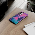 Japanese Landscape Rocks Water Vaporwave Phone Case – Nature Aesthetic