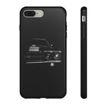 1970 Chevelle SS Black Half Front Tough Phone Case Cover Gift