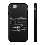 C10 Square Body Truck Phone Case Featuring Classic Chevy Pickup Artwork