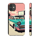 1957 Bel Air Turquoise Drive-In Tough Phone Case Cover Gift
