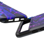 Neon Shrine Maiden phone case | Tough Case, anime vaporwave