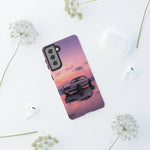Silver Hakosuka Skyline Mirror Lake Tough Phone Case
