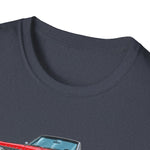 1966 Belvedere Convertible Car T-Shirt | Vintage Red Classic Automobile Tee
