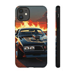 Firebird Trans Am Black Gold Eagle Art Tough Phone Case