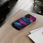 2 Rounds Canada Retina Artwork Vaporwave Phone Case – Landscape Aesthetic