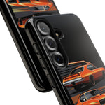 1969 GTO Judge Orange Muscle Car Tough Phone Case Cover Gift