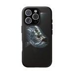Tarpon Fishing Phone Case, Saltwater Portrait Black Cover, Gift