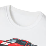 Red 2025 GT350 Muscle Car T-Shirt | Racing Mustang Graphic Tee