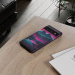 2 Rounds Canada Retina Artwork Vaporwave Phone Case – Landscape Aesthetic