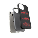 Red MR2 JDM Sports Car Phone Case Tough Multi View