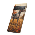 German Shorthaired Pointer Pointing Art Tough Phone Case