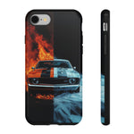 1969 Camaro Fire Ice Muscle Tough Phone Case Cover Gift Art